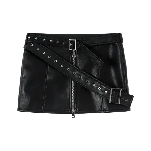 ETERNITY ITA Черная Женская Повседневная Короткая Юбка