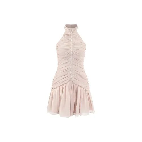 SECFLY OFFICIAL Без рукавов Платье Женское Хаки