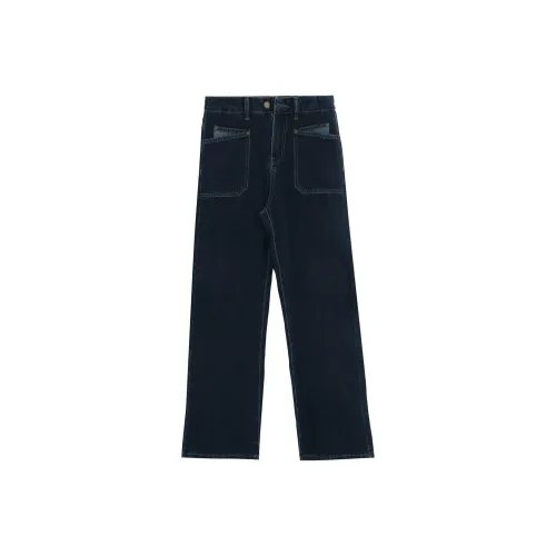 Dreamcore Джинсы Женские Синий Серый