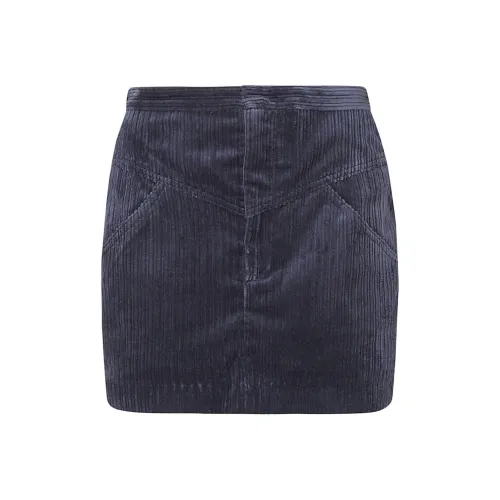 ISABEL MARANT Фиолетовый Женские Повседневные Короткие Юбки