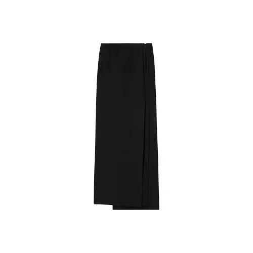 Burberry Черные Женские Повседневные Длинные Юбки