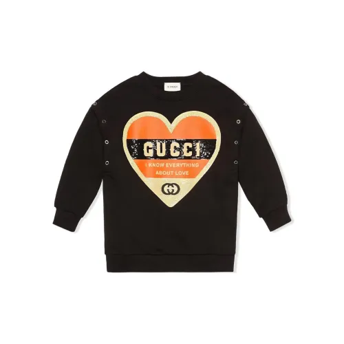 GUCCI Черный Kids Свитшоты