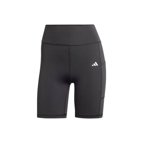 Adidas Optime 7 Дюйм Леггинсы Спортивные шорты Женские Черные