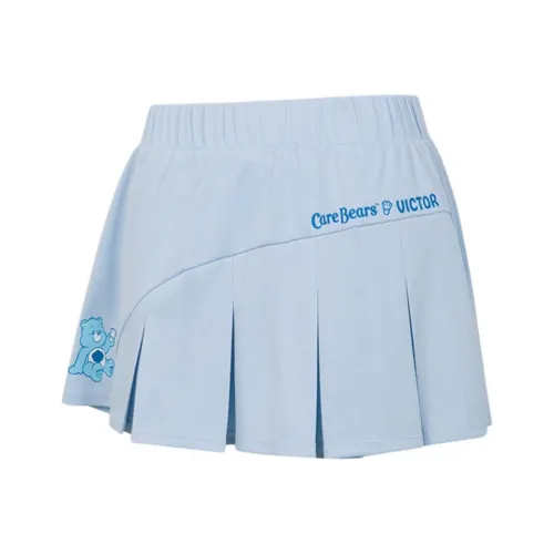VICTOR x CARE BEARS Повседневные короткие юбки Женские Angel Blue