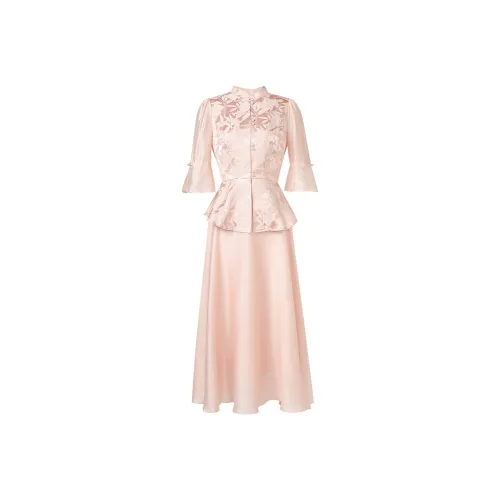 Duffy Fashion Комплект с юбкой Женская Оранжевая Розовая