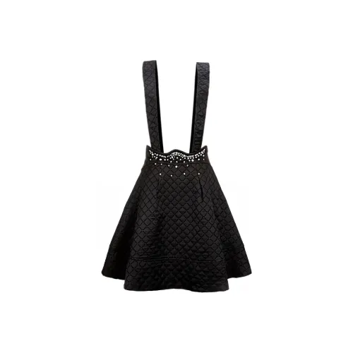 AIVEI Черные Женские Повседневные Длинные Юбки