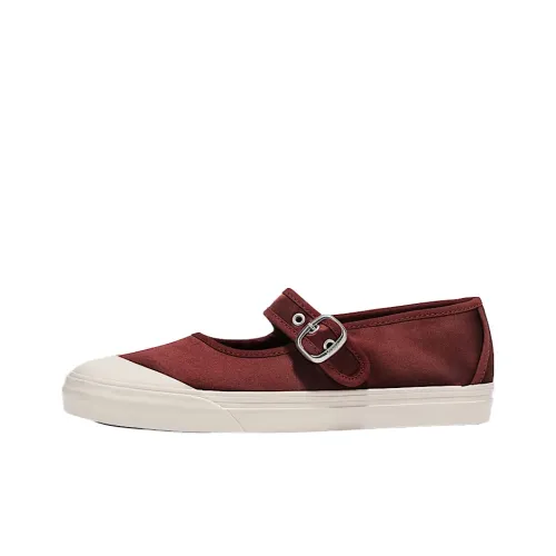VANS Mary Jane Туфли Мэри Джейн Красно-коричневый Унисекс