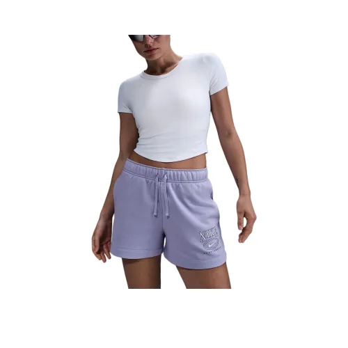 Nike Sportswear Club Graphic Повседневные шорты Женские Lilac Ice