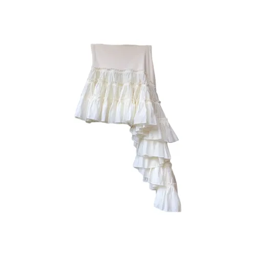 AURORA MUSE Без рукавов Платье Женское Абрикосовое