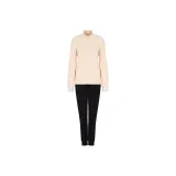 Set (Pink Sports Top + Black Sports Pants)  
Комплект (Розовый спортивный топ + Черные спортивные штаны)