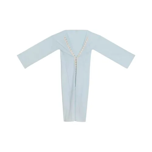 BASERANGE SS24 Viag Платье Органический хлопок Поплин Длинный рукав Платье Женское Kal Мятный Мятно-зеленый