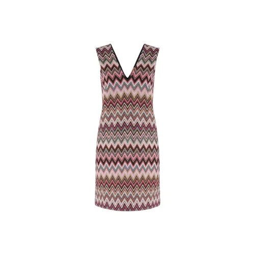 Missoni Красные Женские Платья без рукавов