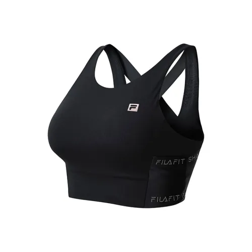 FILA ATHLETICS Темно-черные Женские спортивные майки без рукавов