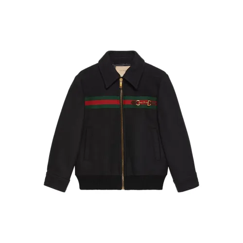 GUCCI Куртки и Пальто FW22 Черный Детский