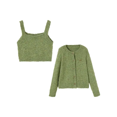 XIANGYING Повседневный костюм женский зеленый