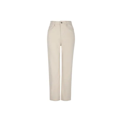 Kabodo Экрю Женские Джинсы