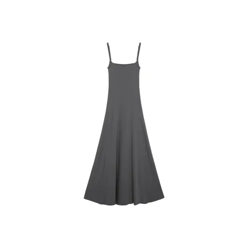 Oddgoods Slip Платье Женское Серое