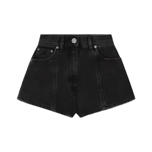 VERSACE SS23 Джинсовые шорты Женские Черный