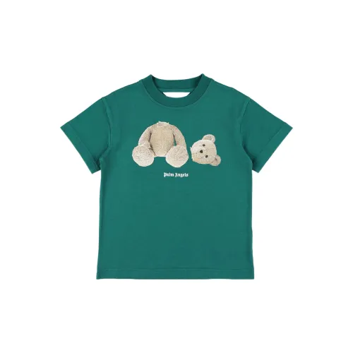 PALM ANGELS Зеленая Kids T-рубашка