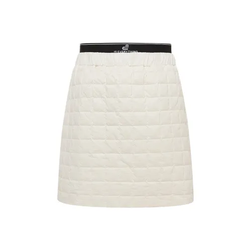 D'zzit Белая Женская Повседневная Короткая Юбка