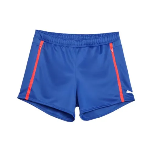 PUMA Женские спортивные шорты синие