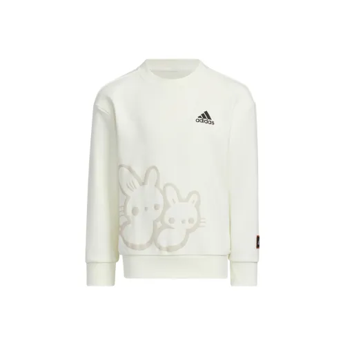 Adidas Нефритовый белый Kids Свитшоты