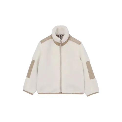 Burberry Белый Kids Куртки