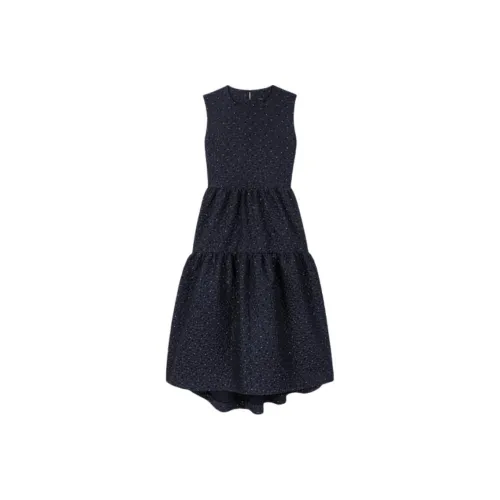 Maje Без рукавов Платье Женское Черное