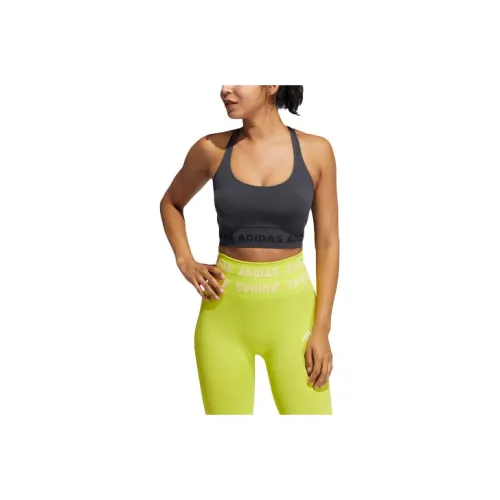 Adidas Сплошной серый Женское спортивное белье