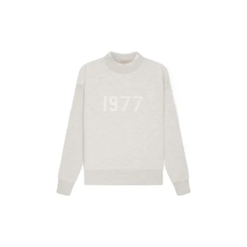 Fear of God ESSENTIALS 1977 Series Светлый Овсяный KIDS Свитшоты