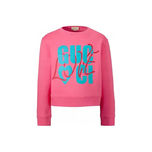 GUCCI Толстовка FW22 Розовый Детский