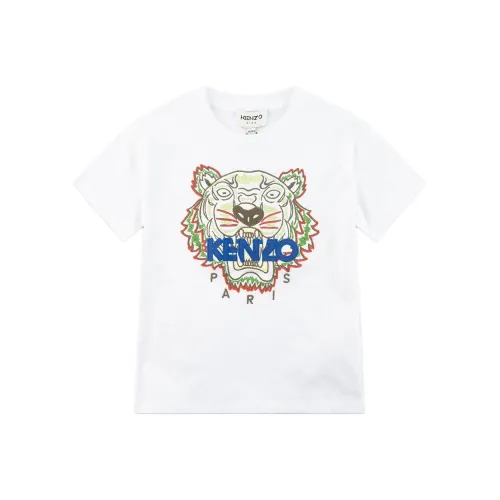 KENZO Белая Детская Рубашка