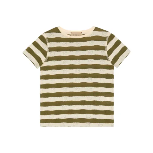 GUCCI T-рубашка цвет слоновая кость детский