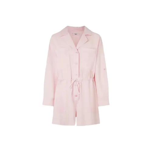 Pepe Jeans Розовые Женские Комбинезоны
