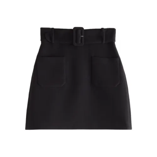 Other Stories Повседневные короткие юбки Женские Черный