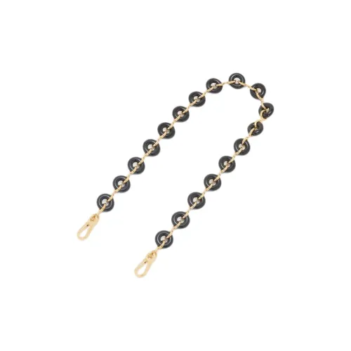 LOEWE Целлюлоза Триацетат Board Сумка Ремень Женские Черный Золотой