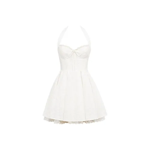 HOUSE OF CB Harriet Slip Платье Женское Белое White