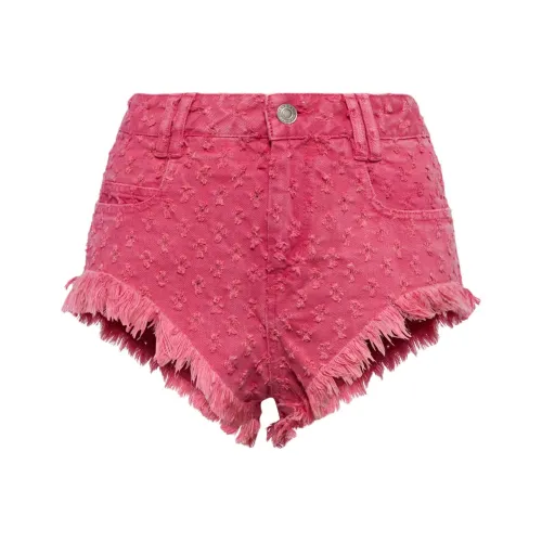 ISABEL MARANT Фуксия Женские Джинсовые Шорты