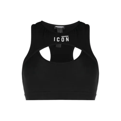 DSQUARED 2 Черное Женское Спортивное Белье