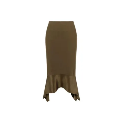 TOTEME Повседневный Длинный Юбка Женские Коричневый