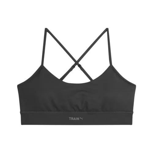 PUMA EVOLVE Низкий Impact Тренировки Бюстгальтер Спортивное белье Женские Черный