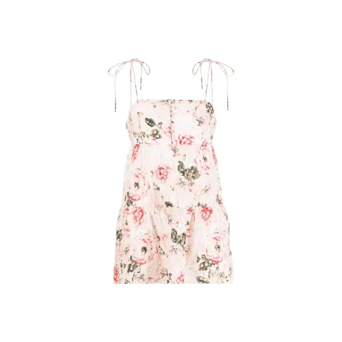 ALICE+OLIVIA Slip Платье Женское Розовое