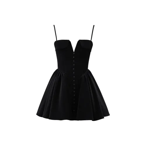 HOUSE OF CB Selina Slip Платье Женское Черный Черный