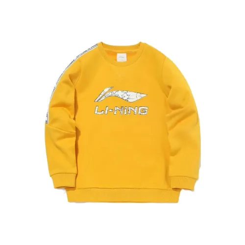 LINING YOUNG Свитшот Sports Life Collection Античное золото Детский