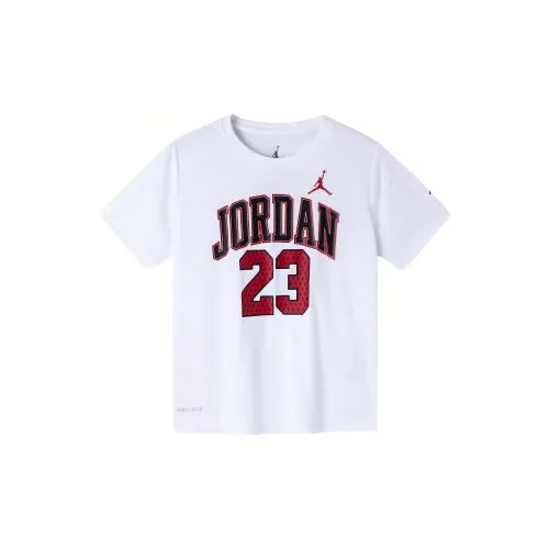 Джордан Pure White Kids T-Shirts