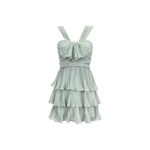 COMMA GIRL Slip Платье Женское Мятно-Зеленое