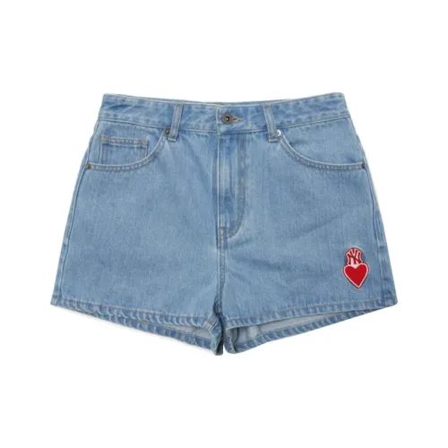 MLB Нью-Йорк Янкис Синие Женские Джинсовые Шорты