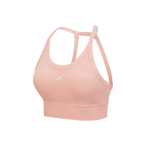 NIKE Промытый кораллово-красный женский спортивный комплект