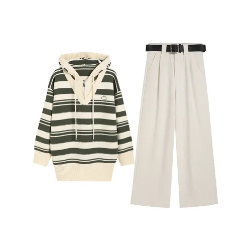 Ice cream and whale Женские повседневные костюмы