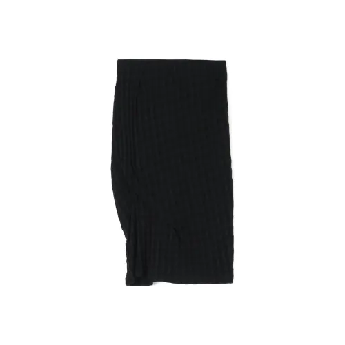 Yohji Yamamoto Черные Женские Повседневные Короткие Юбки